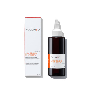 20677 Follimed Очищающий гель с AHA-кислотами для кожи головы/Cleansing gel with AHA acids, 150 мл