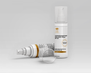 GSG-18-002 NEW SMART SKIN PROTECTION  Солнцезащитный крем для лица SPF 30, 50ml